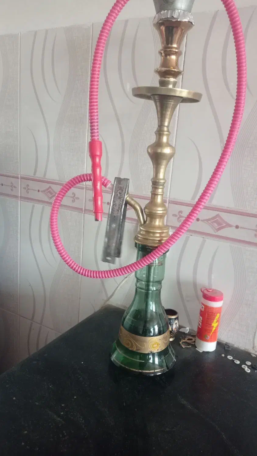 قلیان برنجی بزرگ|کلکسیون و سرگرمی|جوین, |دیوار