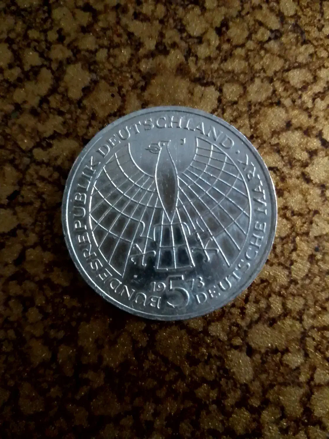 سکه 5 مارکی نقره|کلکسیون سکه، تمبر، اسکناس|تهران, فردوسی|دیوار