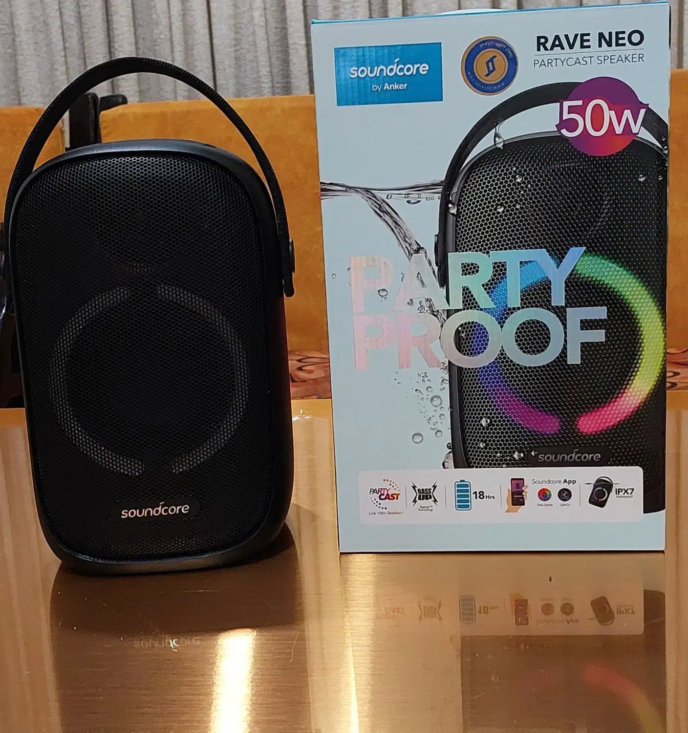 اسپیکربلوتوثیقابلحملانکرsoundCoreA3395|سیستم صوتی خانگی|لنگرود, |دیوار