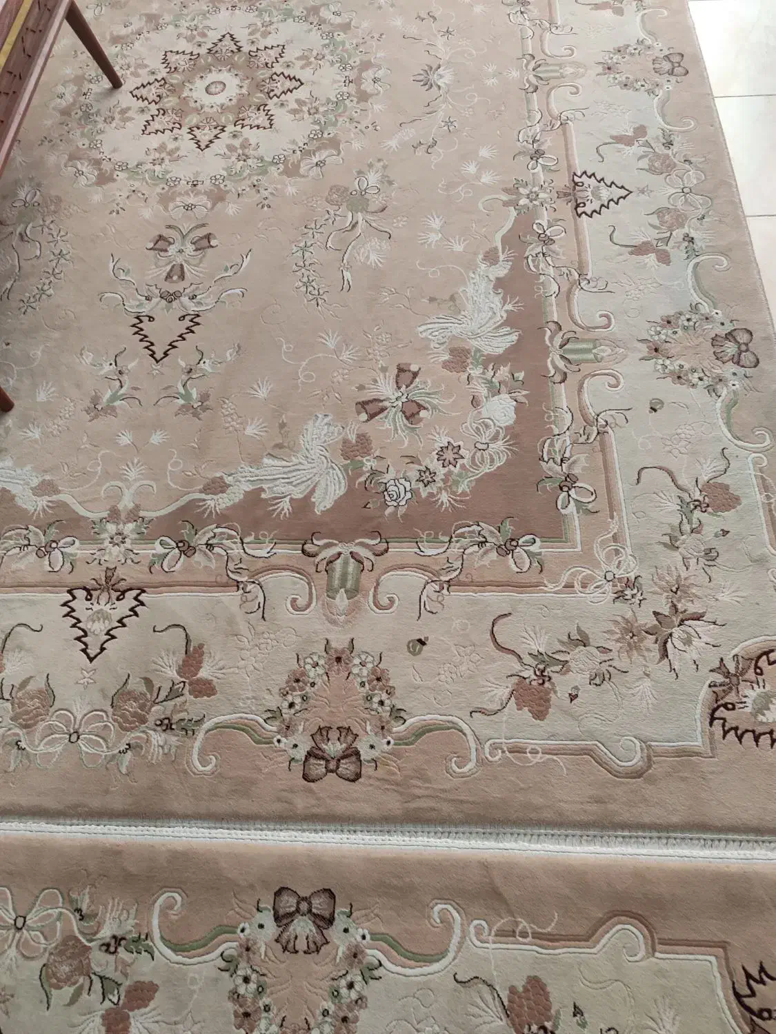 یک جفت فرش 9متری کرم|فرش|شهریار, شهرک امیریه|دیوار