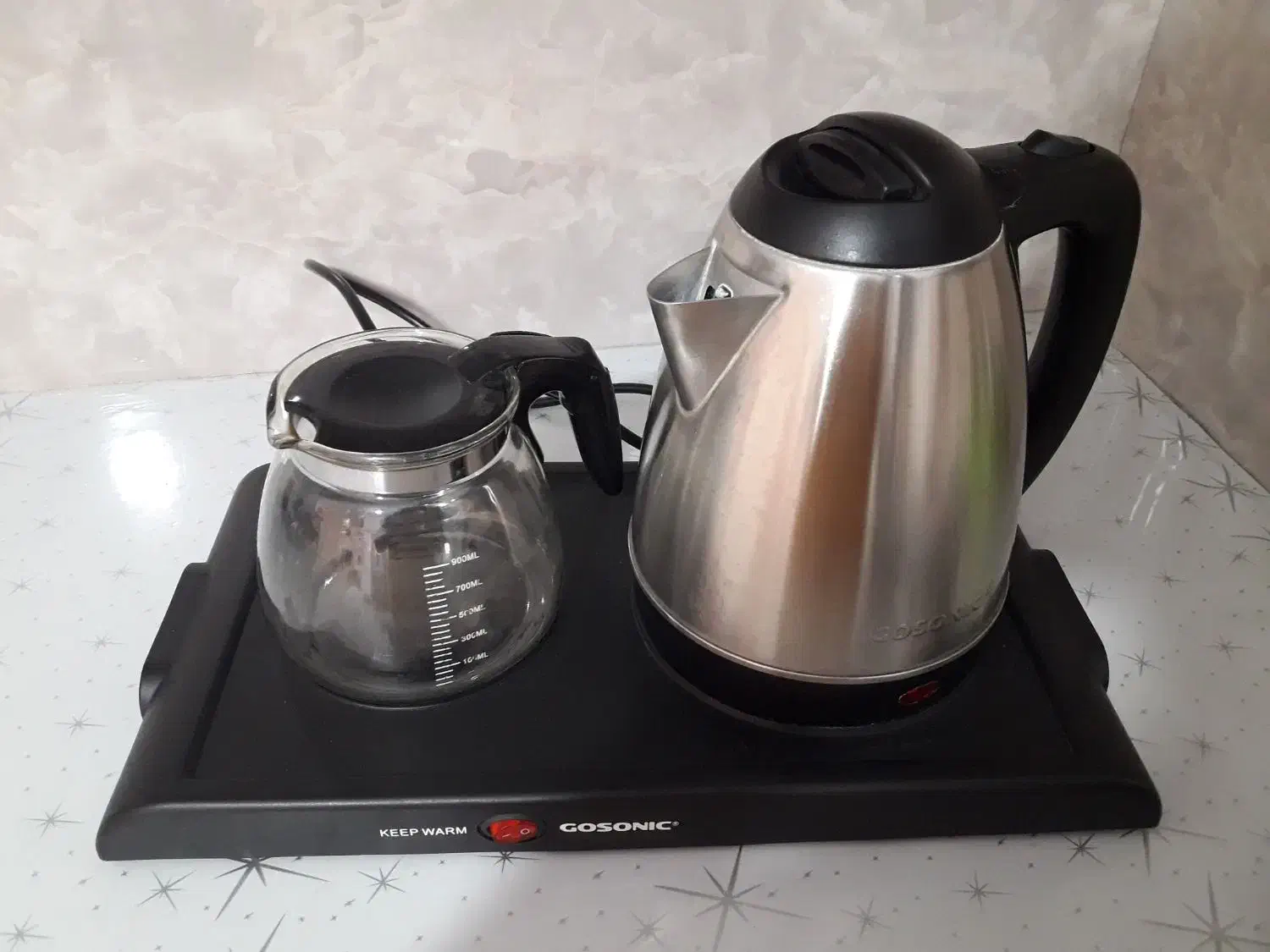 چایساز برقی گاسونیک|سماور، چای‌ساز، قهوه‌ساز|برخوار, |دیوار