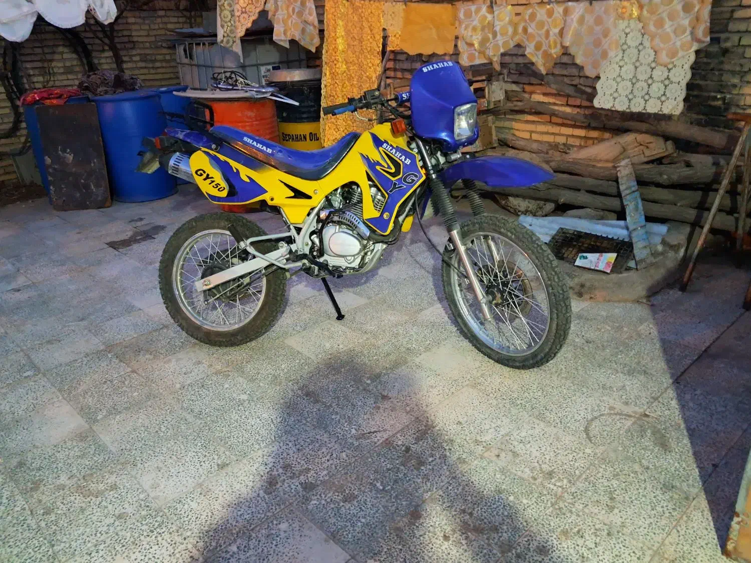 تریل شهاب جی وای ۱۵۰|موتورسیکلت|سیرجان, |دیوار