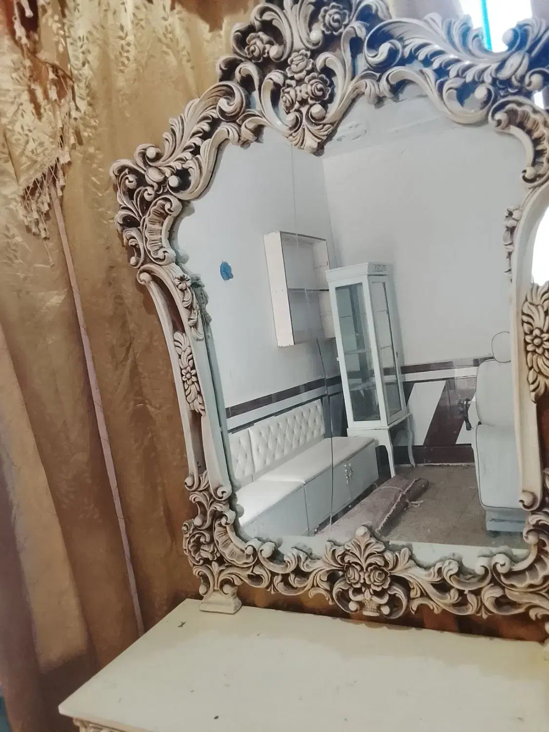 آینی کشویی سلطنتی|آینه|شوش, |دیوار