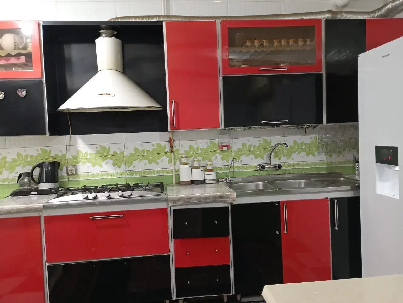 کابینت هود سینک گاز|آبچکان و نظمدهنده ظروف|اهواز, رسالت|دیوار