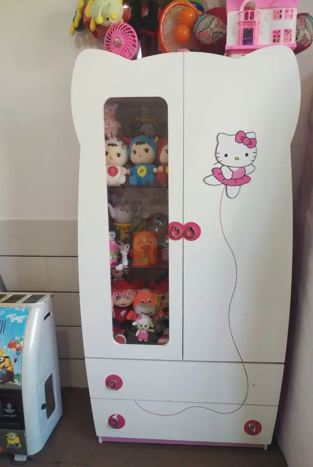 کمد لباس ویترین دارکودک|جاکفشی، کمد، دراور|فریدونشهر, |دیوار