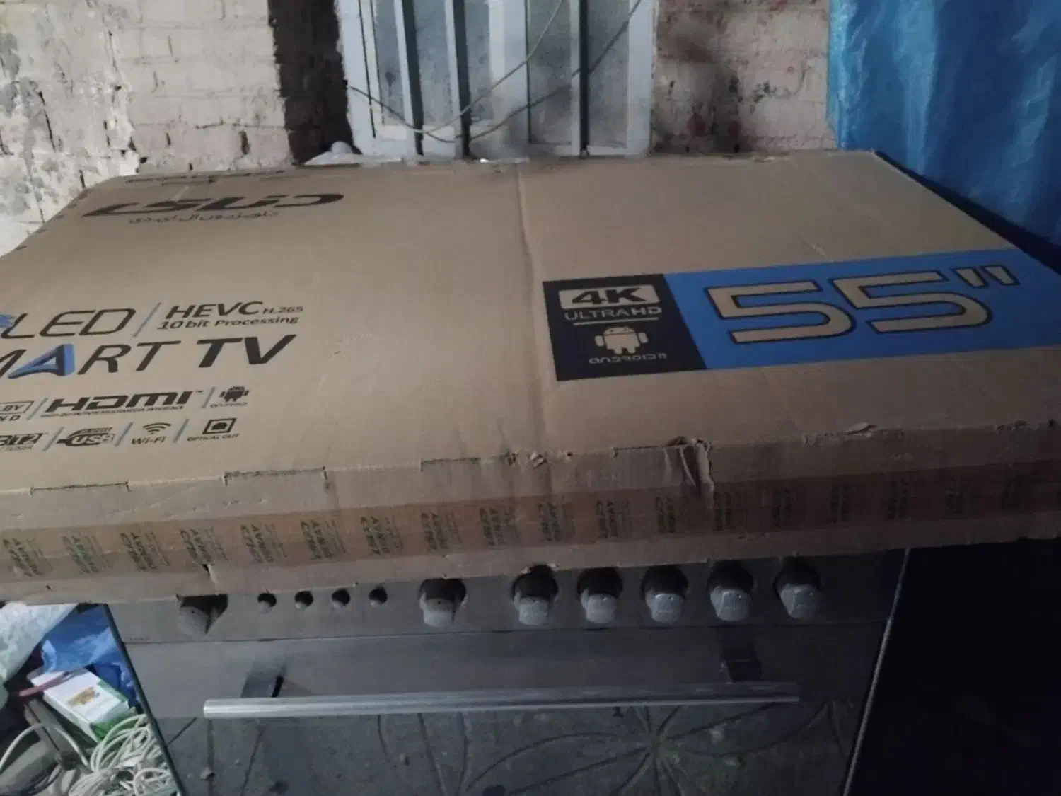 تلوزیون هوشمنددنای 55|تلویزیون و پروژکتور|بیرجند, |دیوار