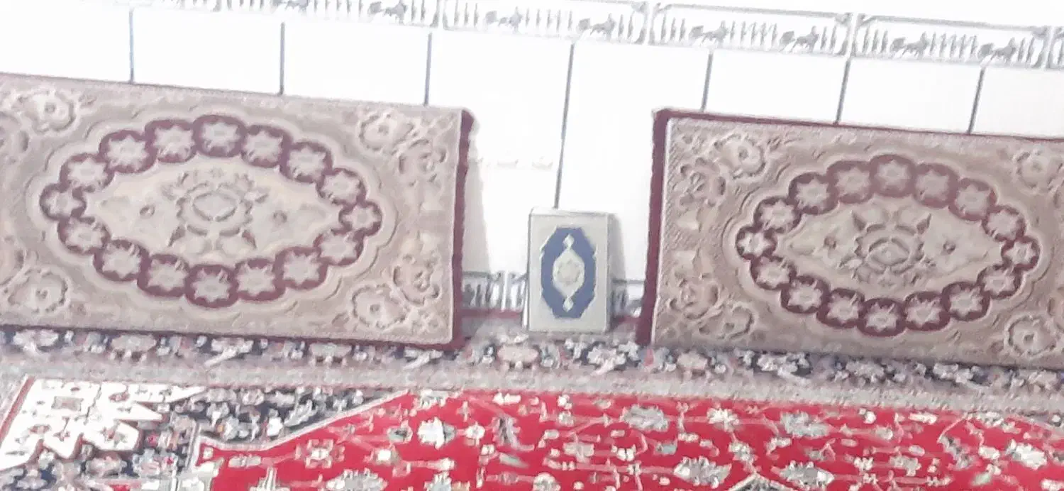 پشتی فرشی یک جفت|پشتی|تاکستان, |دیوار