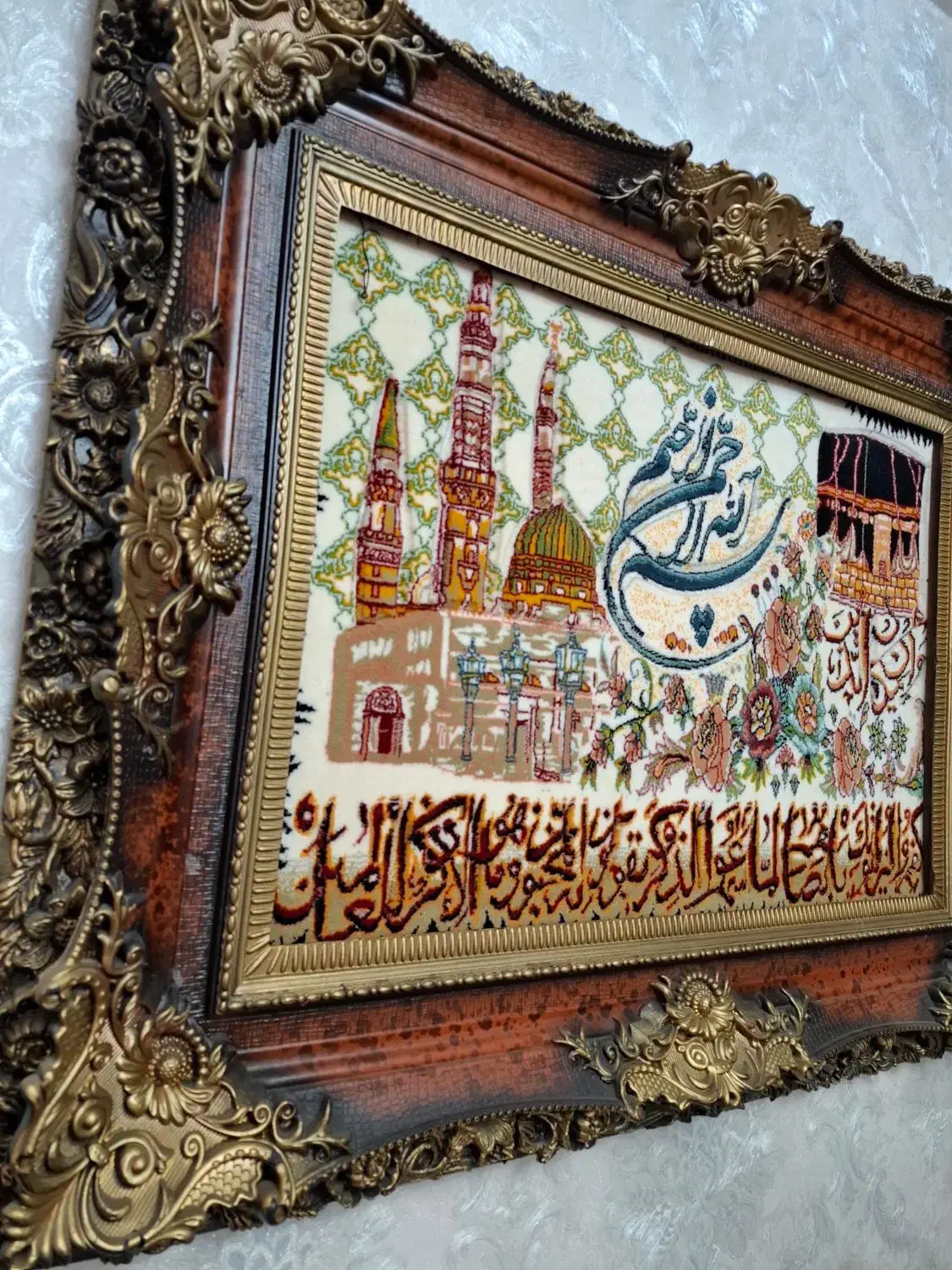 تابلو فرش|تابلو فرش|ری, شهادت|دیوار