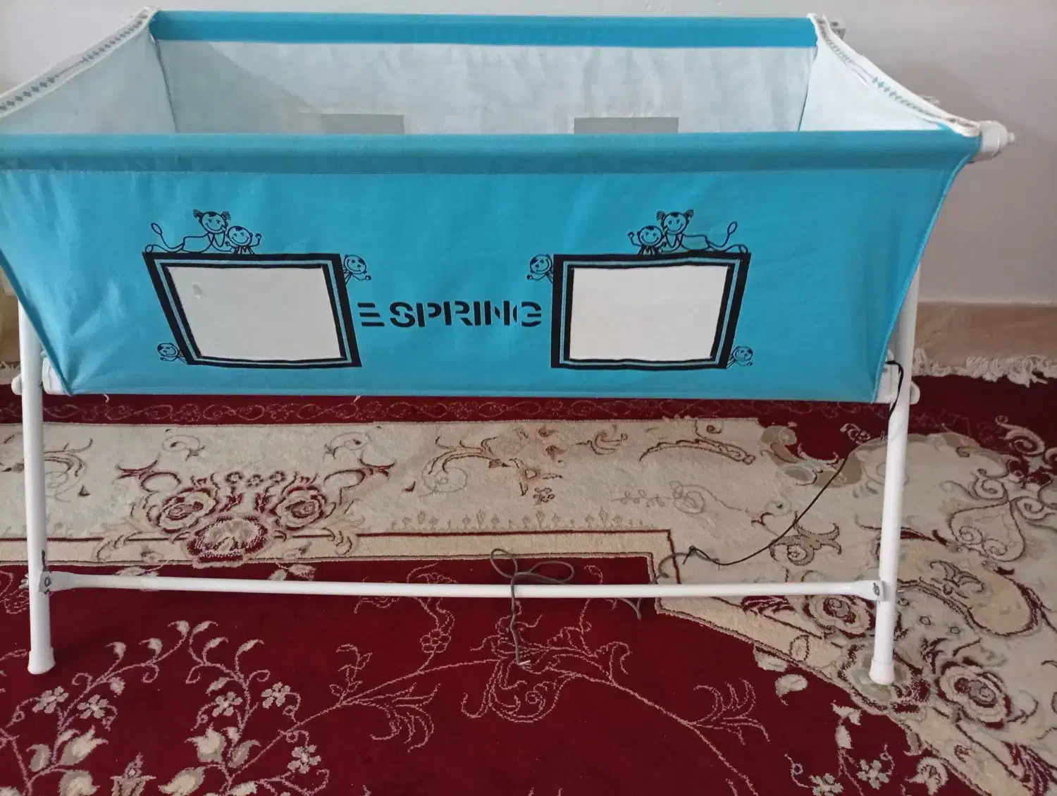 گهواره سالم همراه با تور پشه بند|تخت و صندلی بچه|سبزوار, توحیدشهر|دیوار