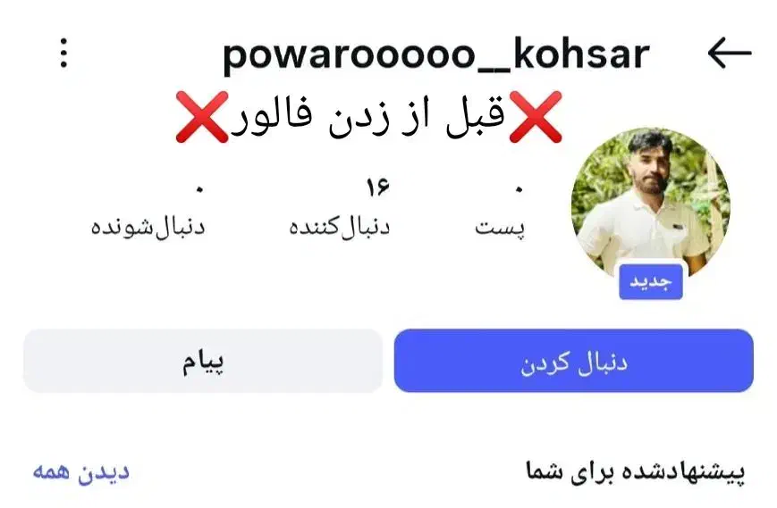 دوستان فالور لایک بازدیداینستاگرام و هر برنامه ای|خدمات رایانه‌ای و موبایل|ری, علایین|دیوار