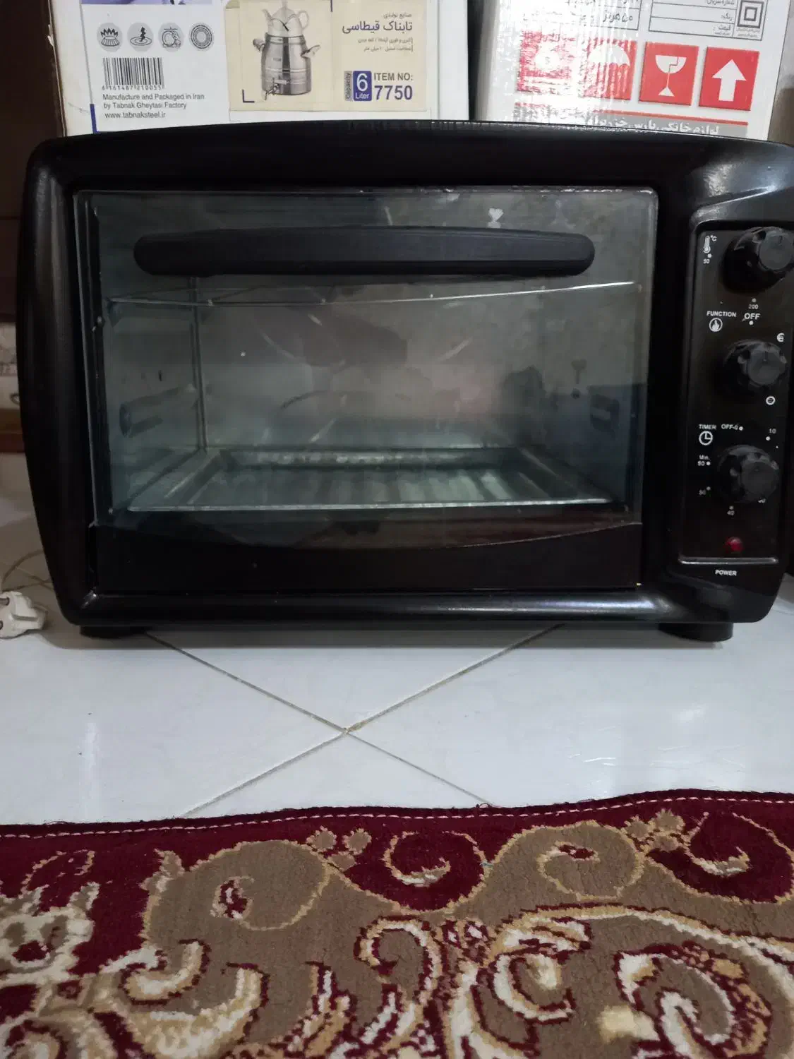 فربرقی|اجاق گاز و لوازم برقی پختوپز|رباطکریم, رباطکریم|دیوار