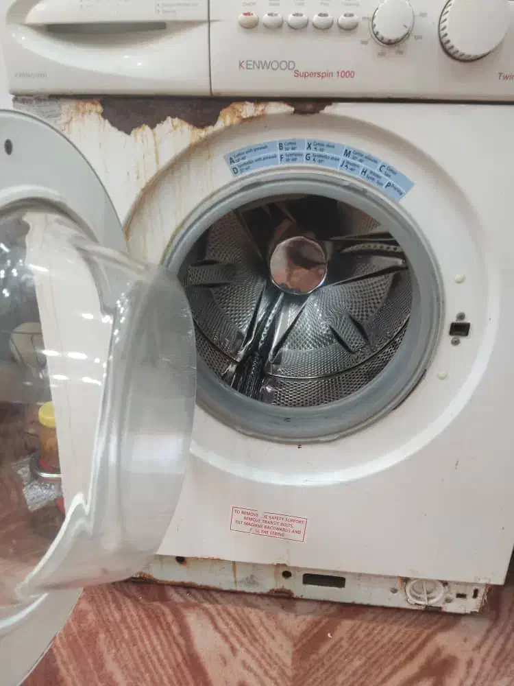 لباسشویی کنوود ۵کیلیویی پرقدرت|ماشین لباسشویی و خشککن لباس|اهواز, کوی مهدیس|دیوار