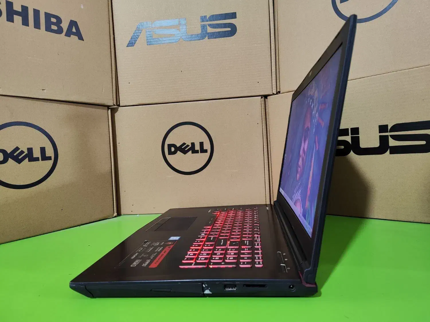 Msi i7 6700HQ Ram 8 GTX 970M 3G ddr5 گیمینگ|رایانه همراه|مشهد, گاز|دیوار