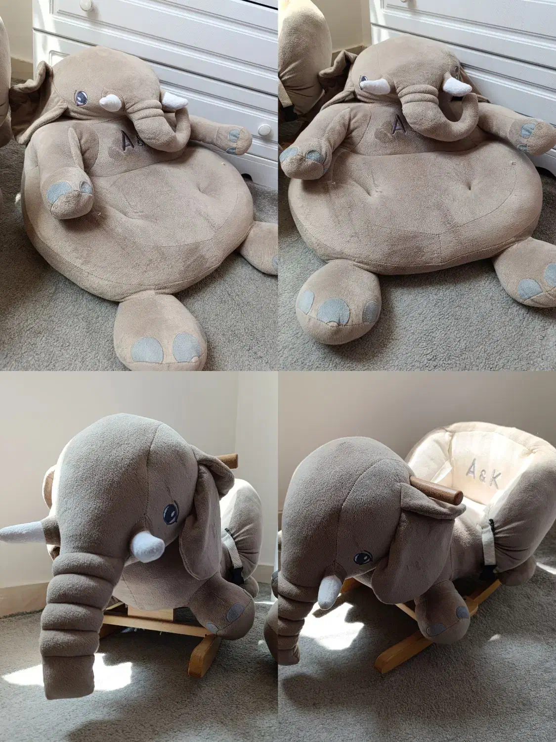 مبل فیلی و راکر کودک|اسباببازی بچه|زرندیه, |دیوار