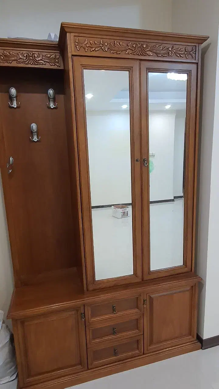 کمد چوبی با چوب راش|جاکفشی، کمد، دراور|تهران, قلهک|دیوار