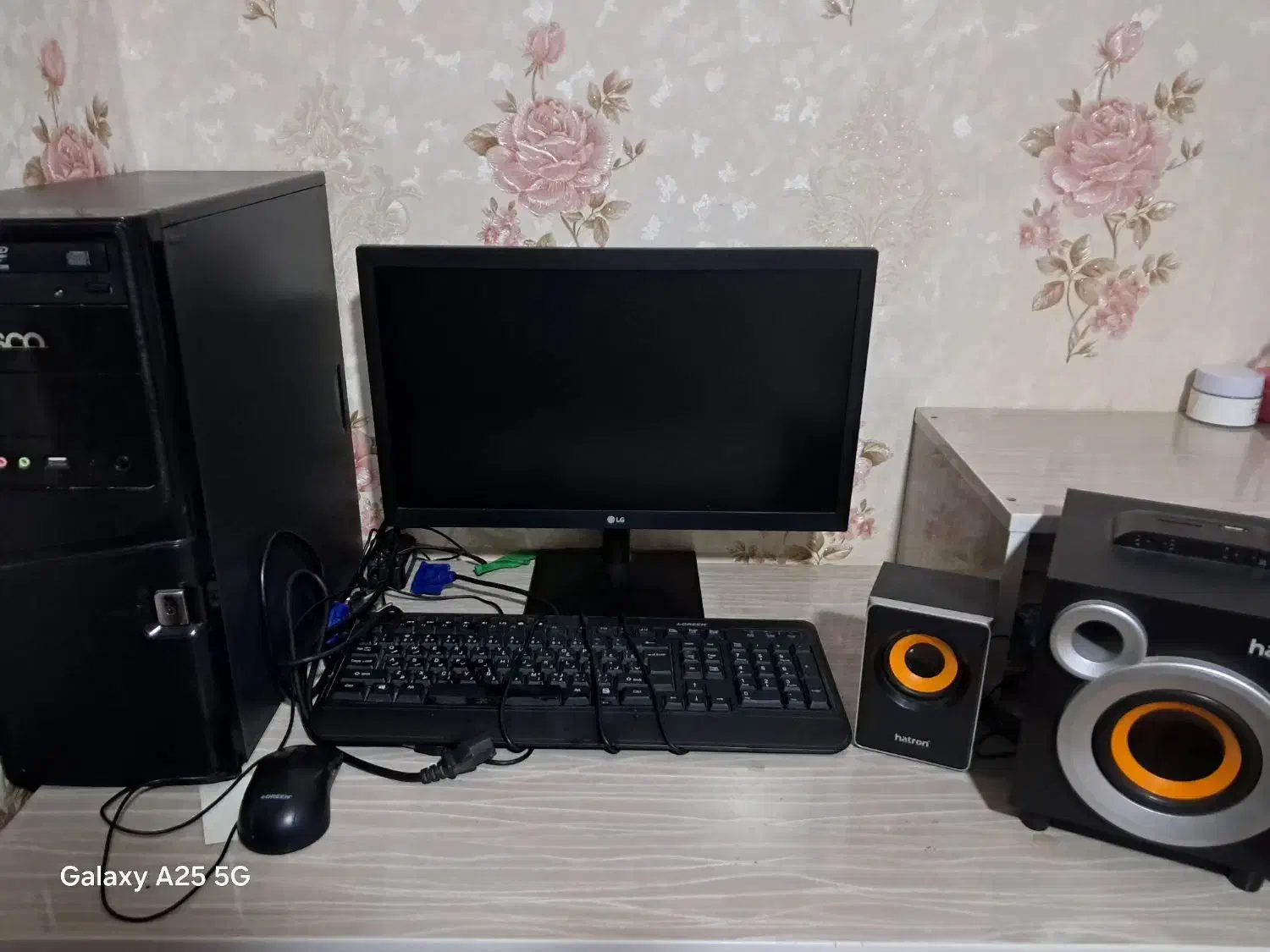 کامپیوتر LG همراه سیستم صوتی و صفحه کیبورد|رایانه رومیزی|بندر ماهشهر, |دیوار