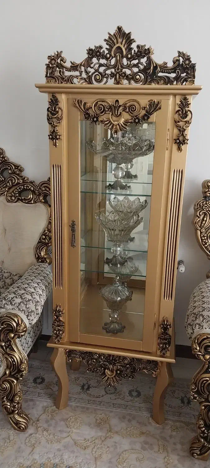 بوفه و میزتلویزیون|بوفه، ویترین، کنسول|کرمان, |دیوار