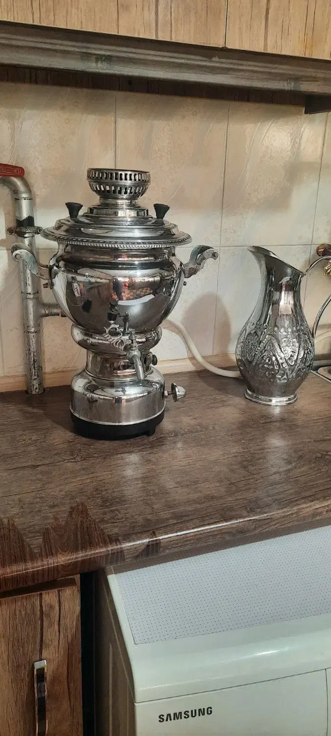 سماور گازی غفاری|سماور، چای‌ساز، قهوه‌ساز|اهر, |دیوار