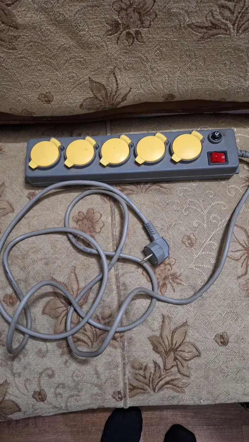 پنج راه محافظ دار پارت الکتریک pe551|لوازم جانبی موبایل و تبلت|نیشابور, هفده شهریور|دیوار