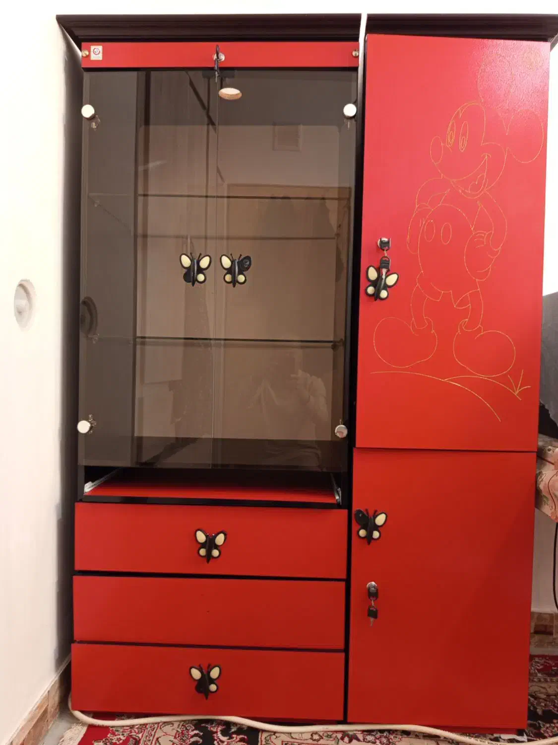 کمد|جاکفشی، کمد، دراور|بجنورد, |دیوار