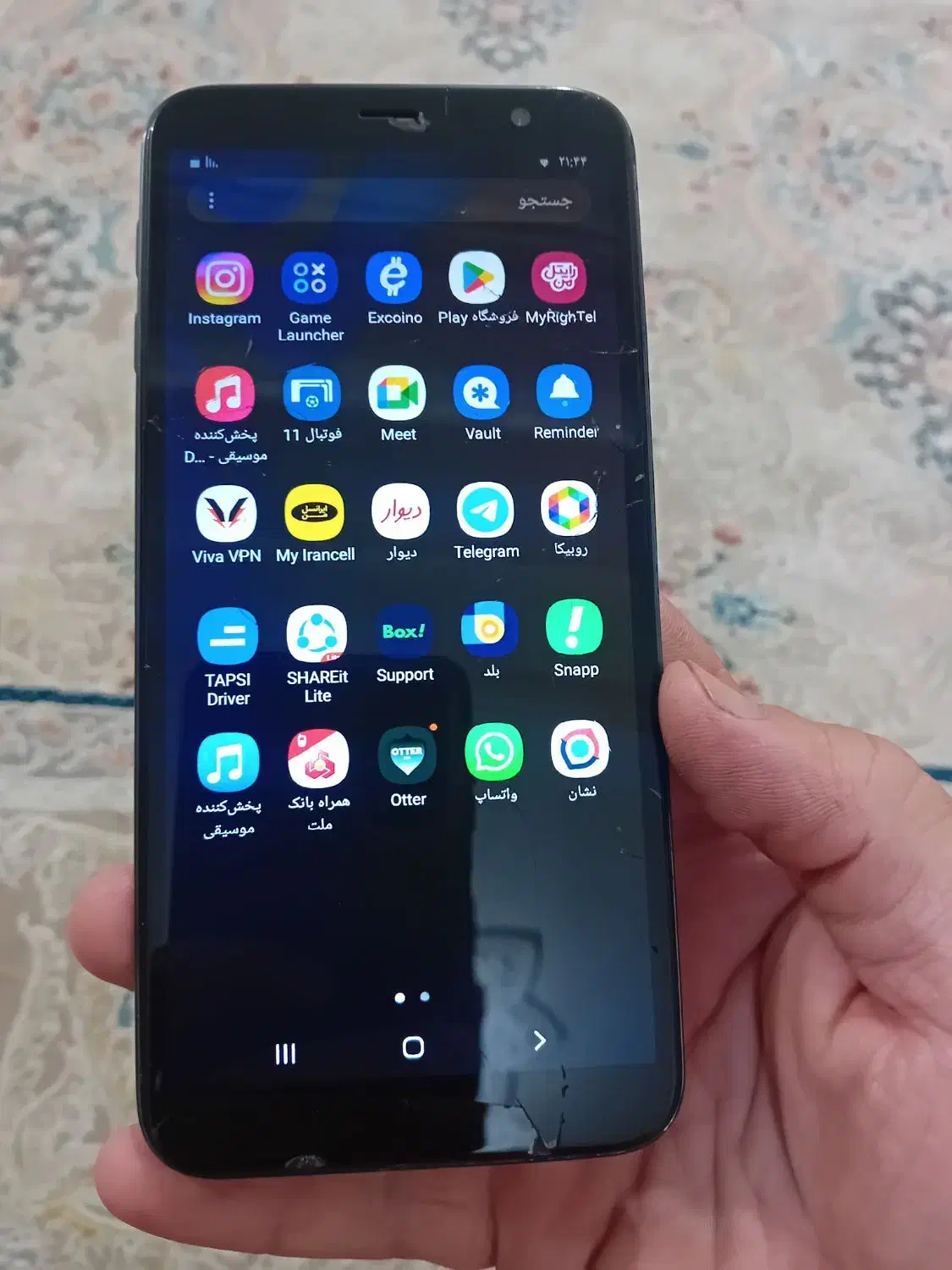 سامسونگ j6پلاس.وجی 1mini|موبایل|اسلام‌شهر, شهرک سالور|دیوار