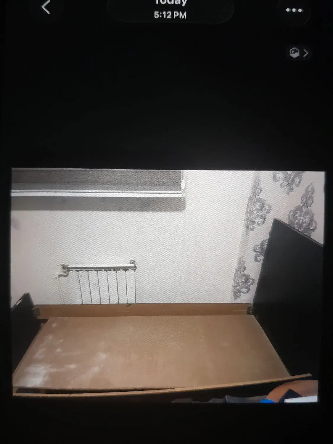 تخت یکنفره چوبی|تخت و سرویس خواب|ساری, |دیوار