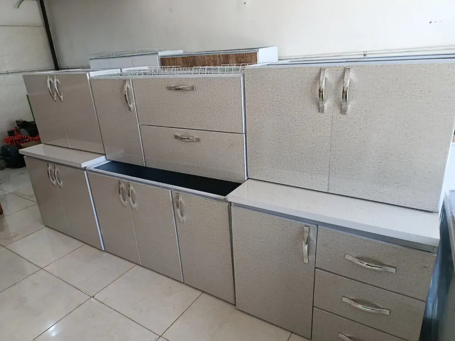 کابینت پیش ساخته فلزی آماده 3 متر پایین 3 متر بالا|مصالح و تجهیزات ساختمان|تهران, جیحون|دیوار