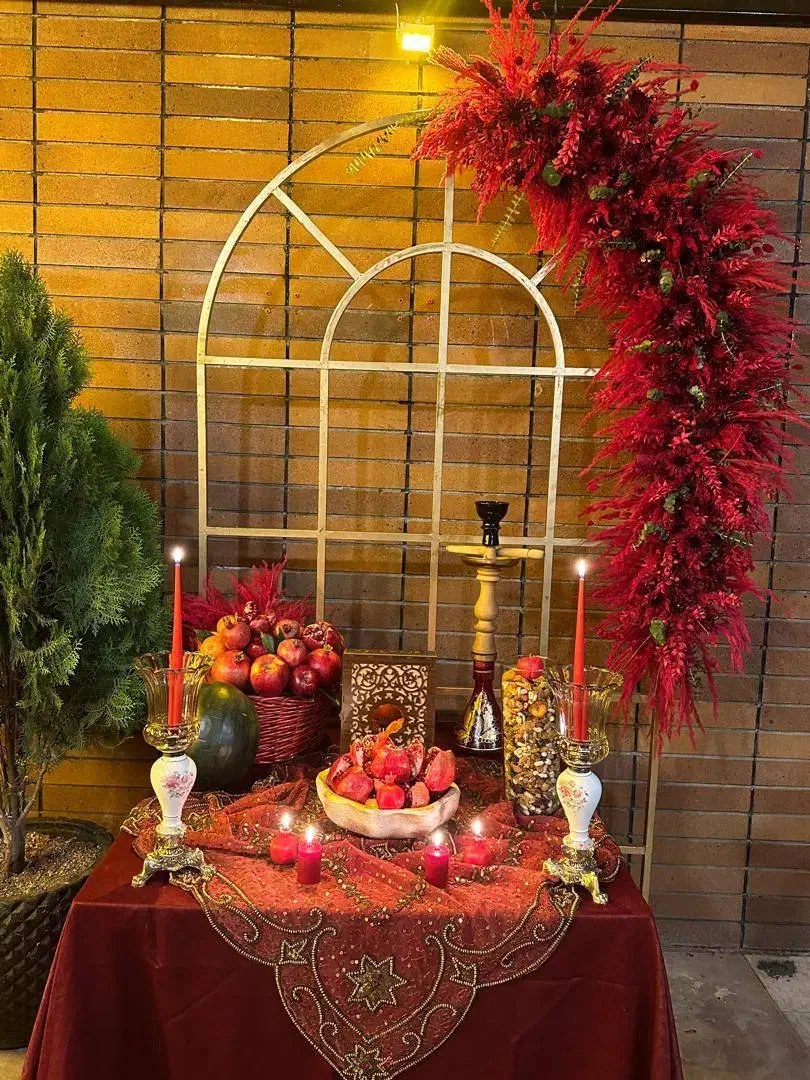 دکور شب یلدا /بادکنک وگل آرایی|خدمات پذیرایی، مراسم|پردیس, فاز ۲|دیوار