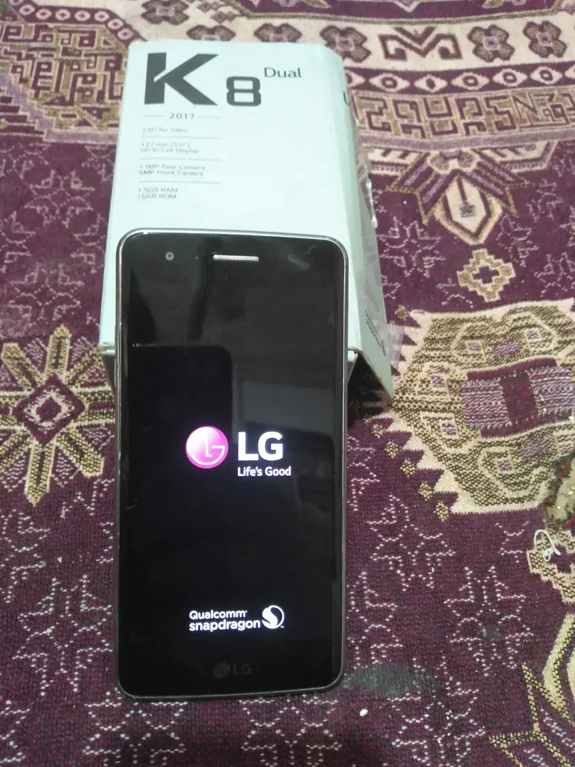 گوشی  ال جی در حد نو|موبایل|شیراز, سعدیه شمالی|دیوار