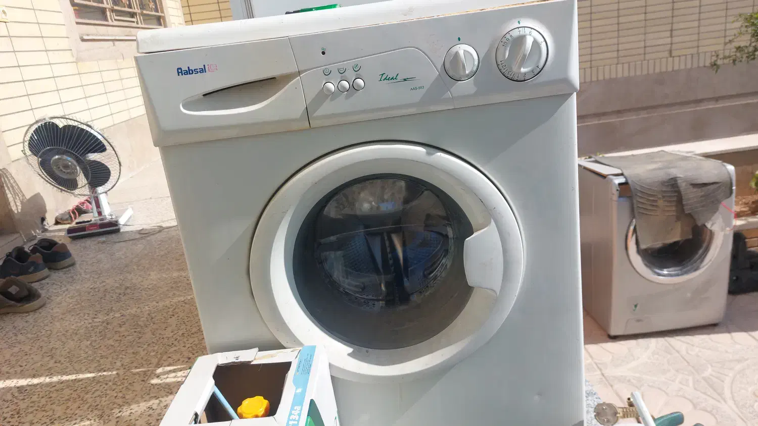 لباسشویی اتوماتیک|ماشین لباسشویی و خشککن لباس|آباده, |دیوار