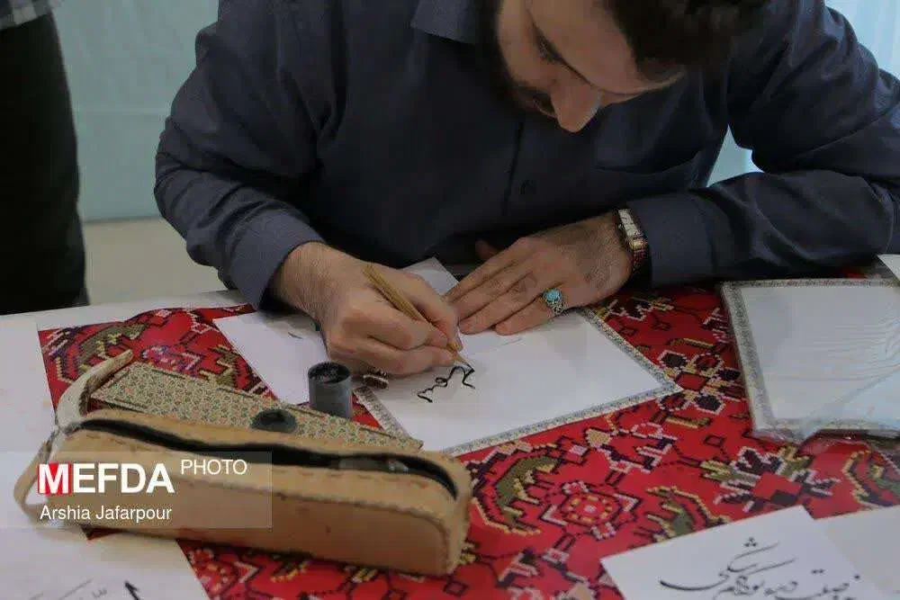 هرجور سفارش خوشنویسی|تابلو، نقاشی، عکس|قم, شاه ابراهیم|دیوار