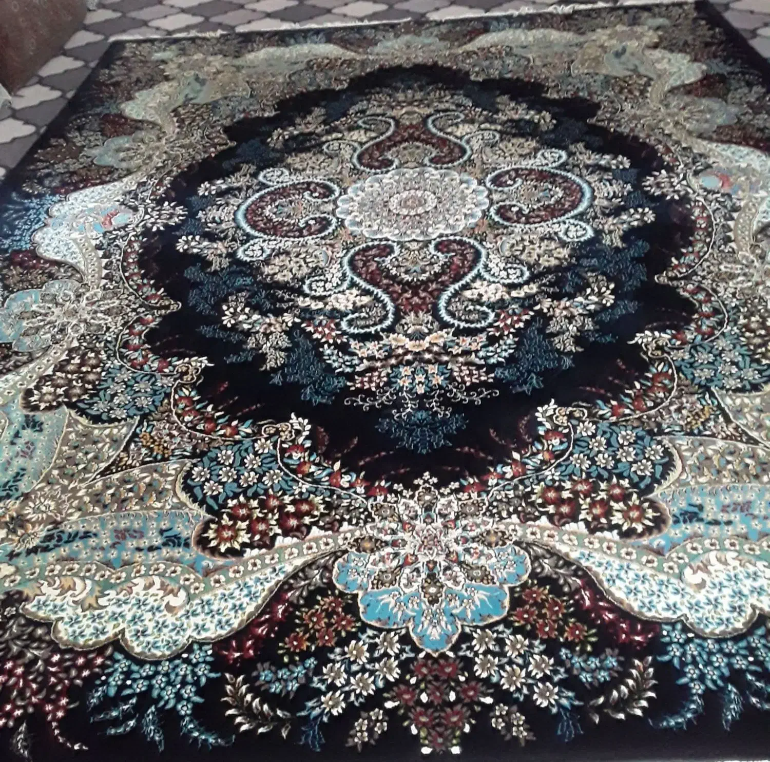 قالی۱۲متری|فرش|تربت جام, مسکن مهر|دیوار