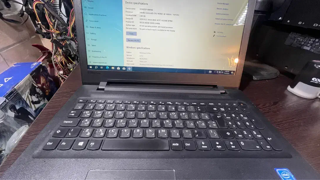 Lenovo Ip110 Celeron n3060لپ تاپ|رایانه همراه|تهران, جمهوری|دیوار