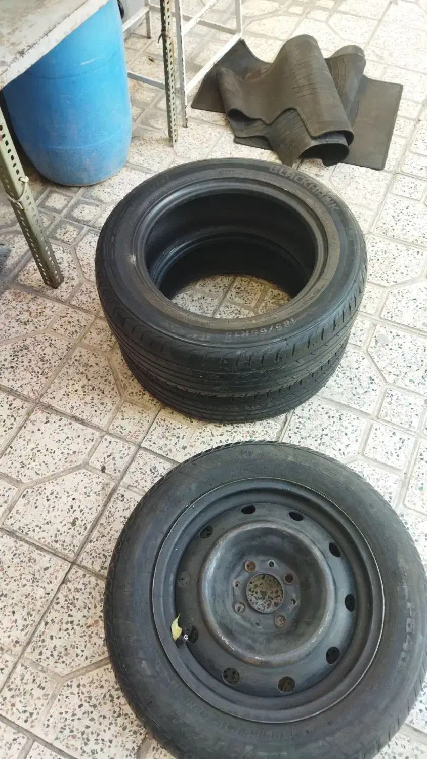 باسلام چند عدد لاستیک خارجی|قطعات یدکی و لوازم جانبی|اسلام‌شهر, مظفریه|دیوار