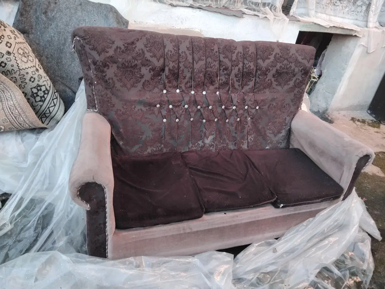 مبل هفت نفره|مبلمان خانگی و میز عسلی|تالش, هشتپر|دیوار