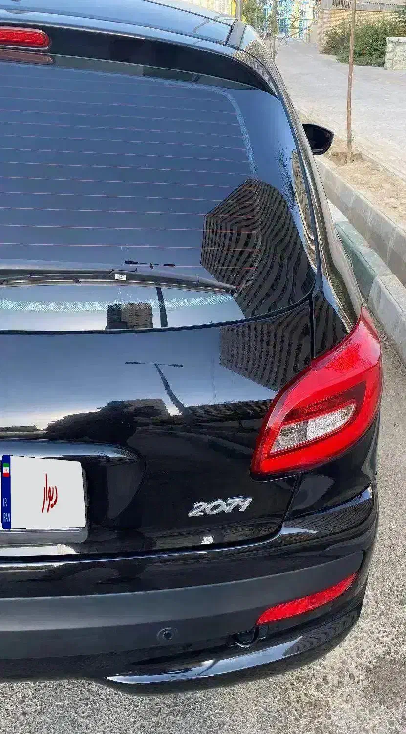 207 پانا مشکی 1400 بدون رنگ|خودرو سواری و وانت|تهران, گلستان (شهرک راه آهن)|دیوار