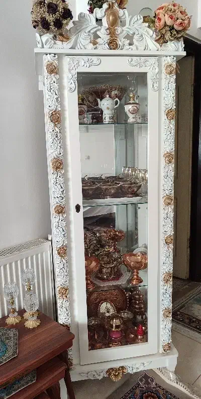 جاکفشی  سالم ویترین نو سالم|جاکفشی، کمد، دراور|برخوار, |دیوار