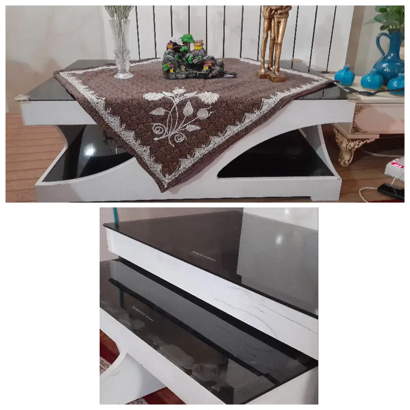 میز مبل با ۳تا عسل خوری|مبلمان خانگی و میز عسلی|جهرم, |دیوار