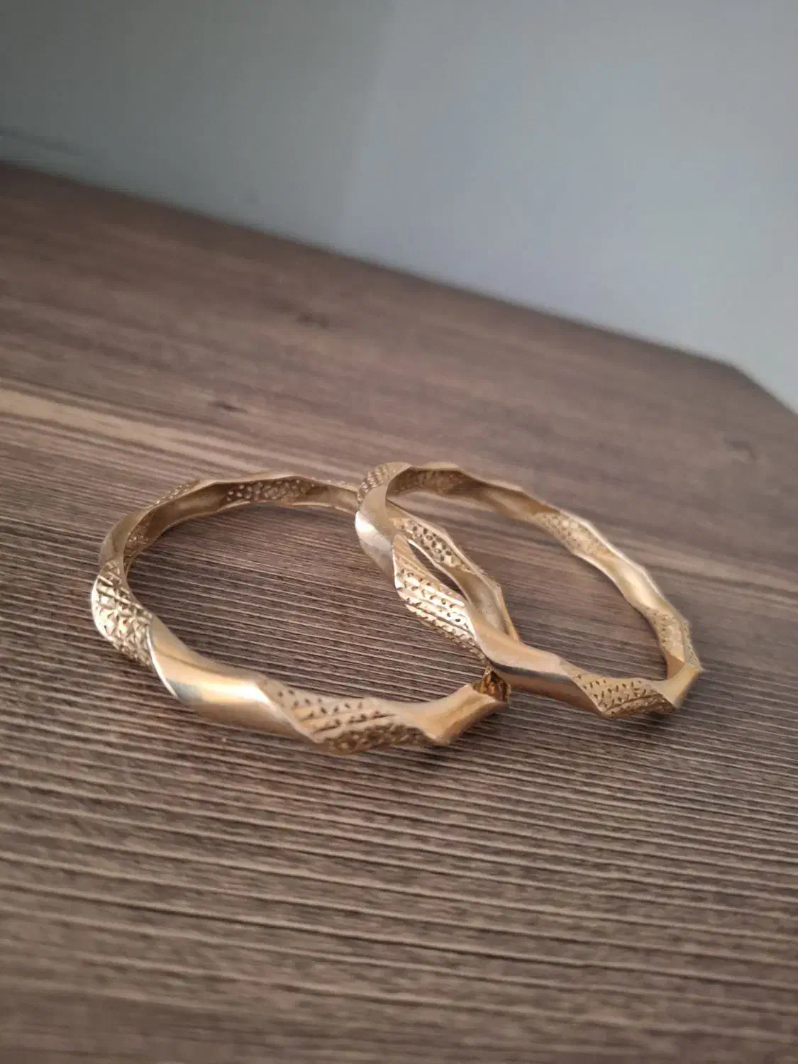 سلام النگو بدلی طلا روس رنگ ثابت استفاده نشده|بدلیجات|دماوند, گیلاوند|دیوار