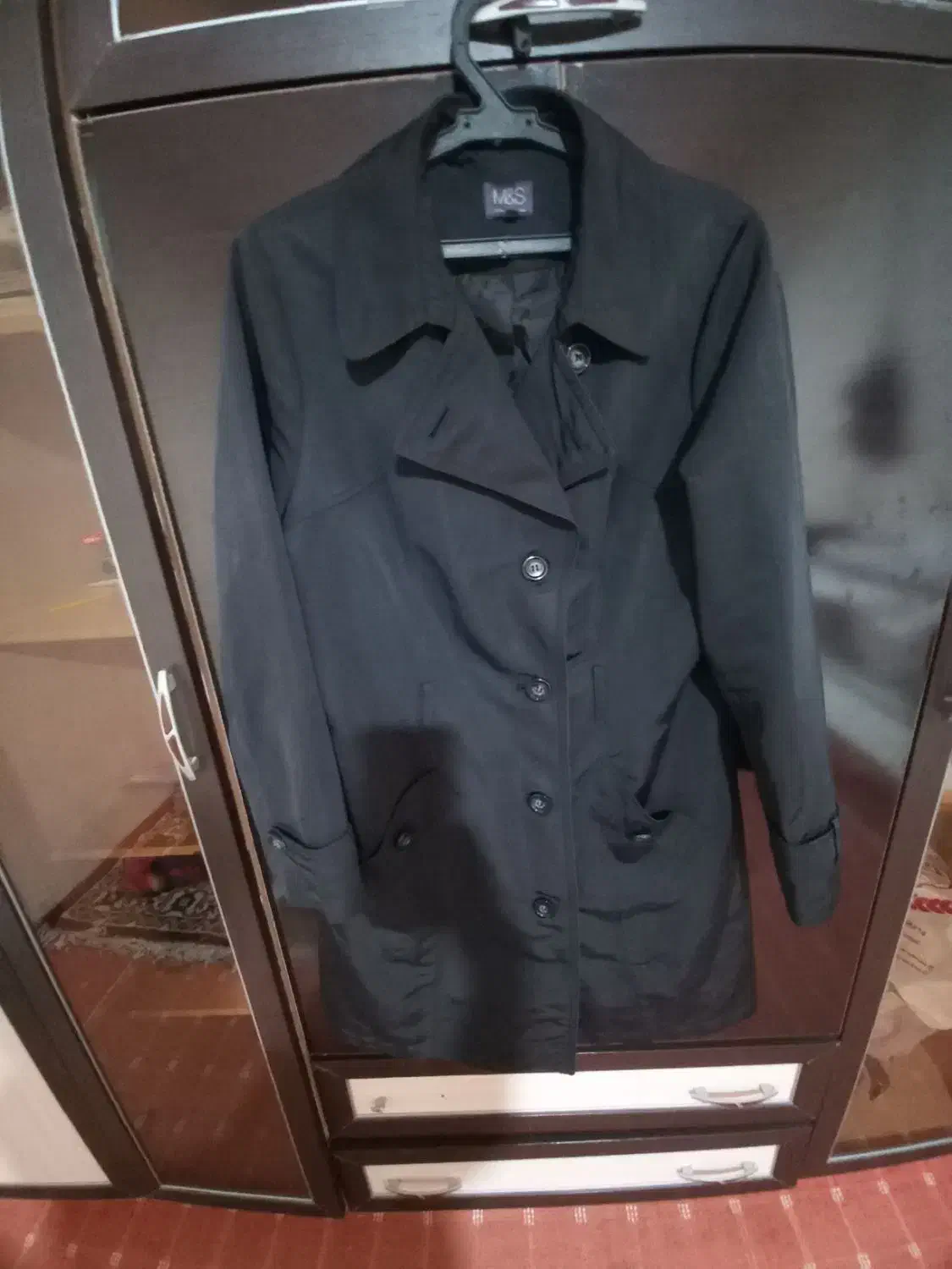 بارانی|لباس|ایوان, |دیوار