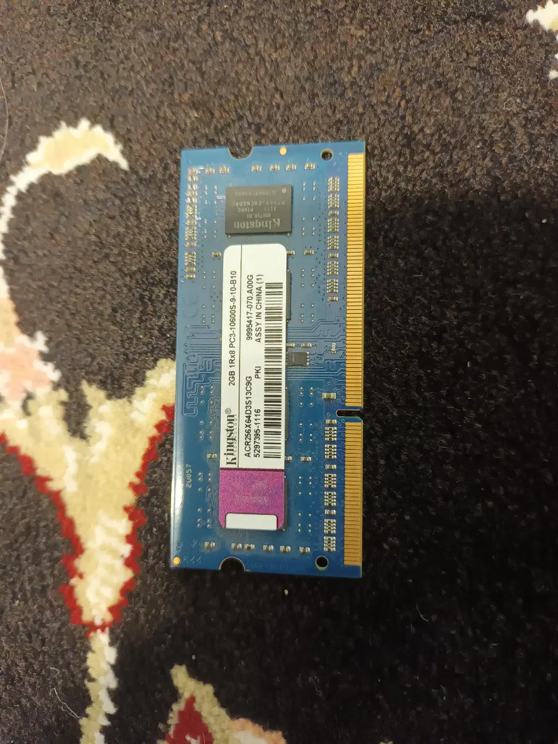 رم لب تاپ کینگستون|قطعات و لوازم جانبی رایانه|شاهینشهر, خانه کارگر|دیوار