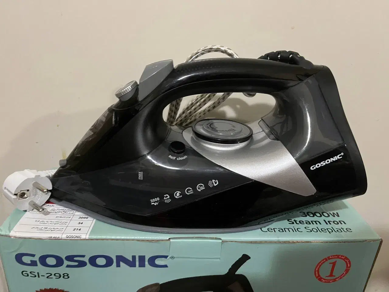 اتو بخار گوسونیک نو|اتو و لوازم اتو|بابل, |دیوار