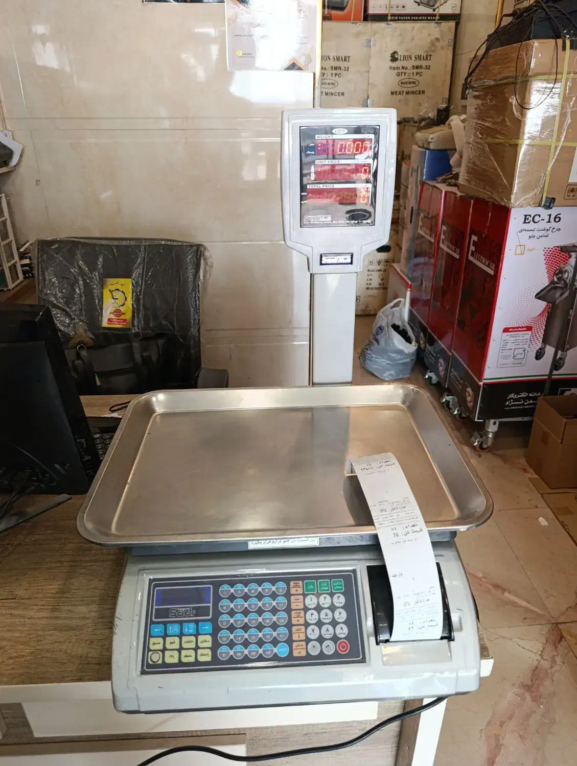 ترازو پرینتردار 60کیلویی مدل ویستا پرینتردار|فروشگاه و مغازه|پاکدشت, پاکدشت (مامازند)|دیوار