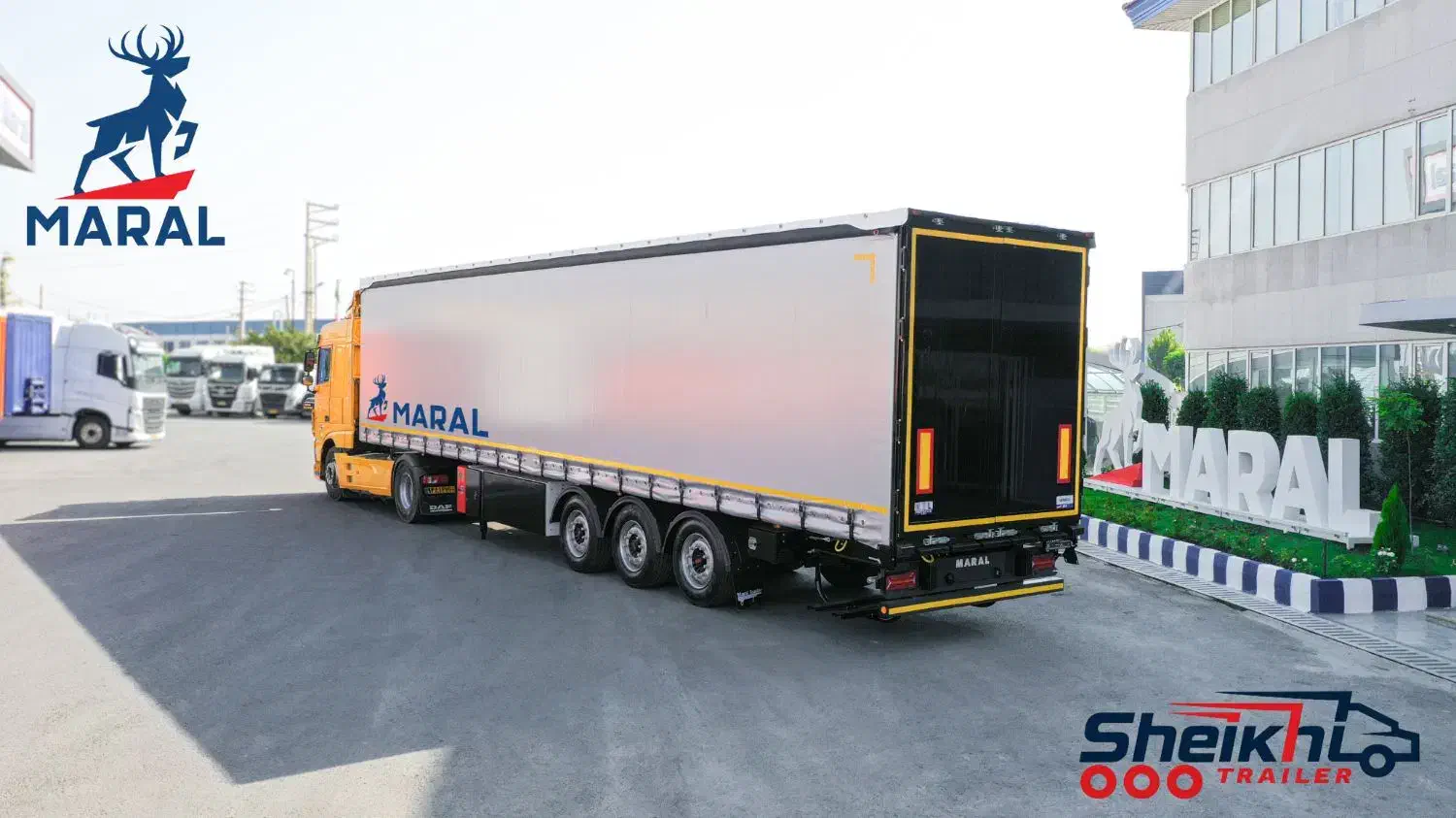 نماینده فروش رسمی تریلر مارال1025وخدمات پس ازفروش|خودرو سنگین|کوار, |دیوار