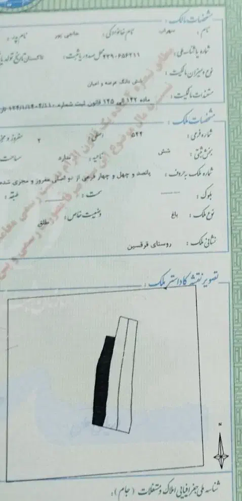 مزرعه کشاورزی حدود ۱۵ هکتار با ۳دانک چاه آب برقی|اجارهٔ دفتر صنعتی، کشاورزی، تجاری|تاکستان, |دیوار