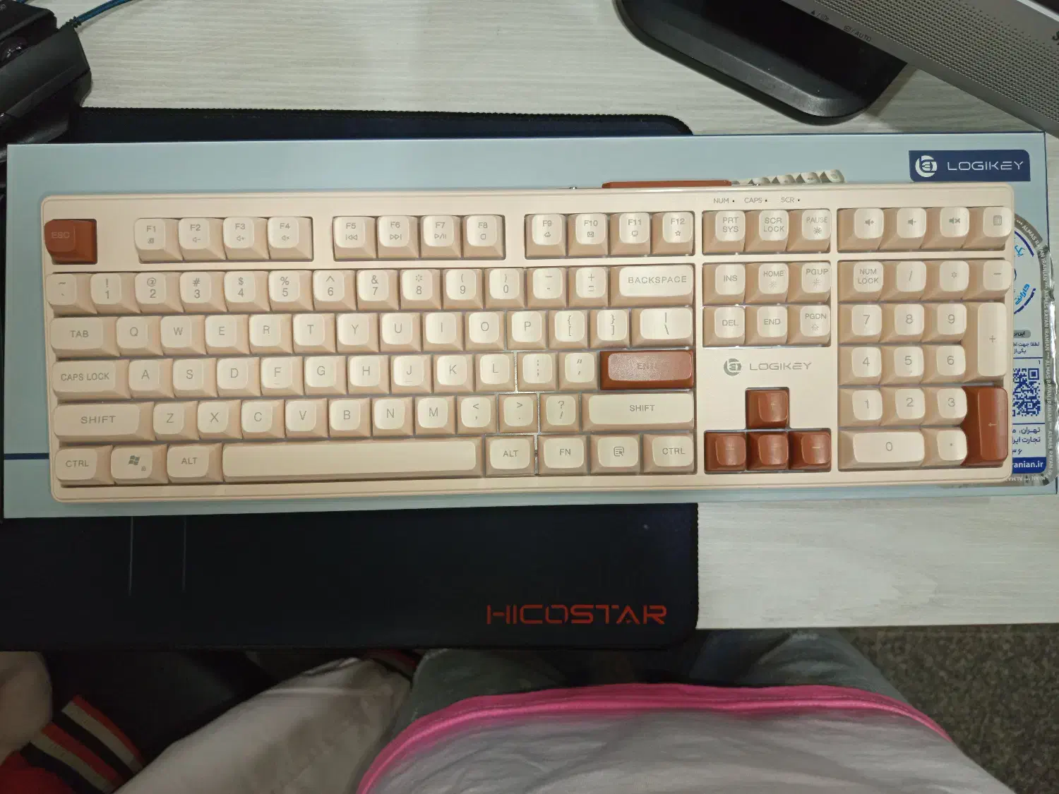 کیبورد گیمینگ لاجی کی K330C|قطعات و لوازم جانبی رایانه|ارومیه, |دیوار