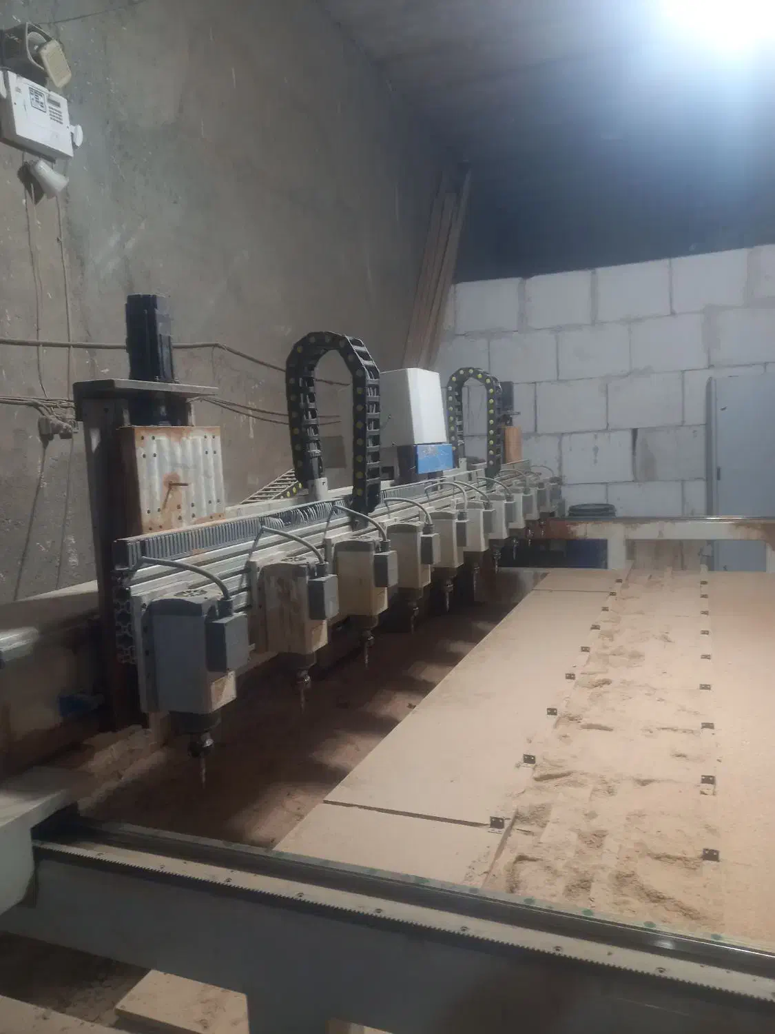 دستگاه سی ان سی چوب ۱۰ کله تخت|ماشینآلات صنعتی|مشهد, کوشک مهدی|دیوار