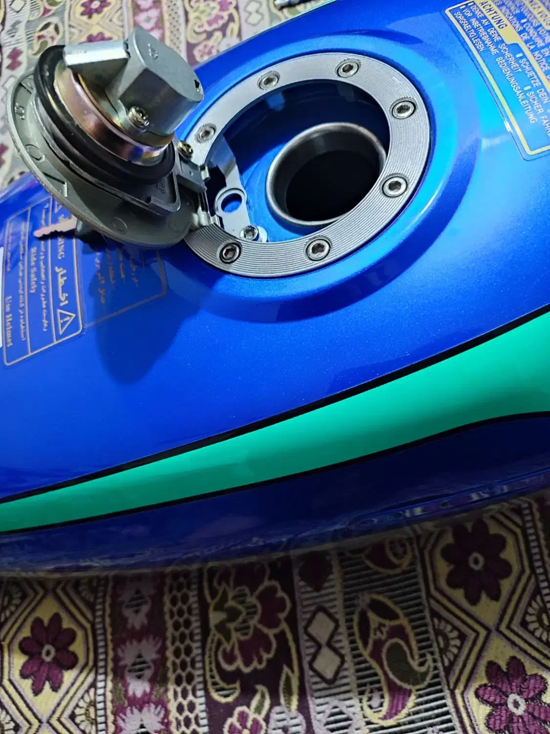 باک موتور سیکلت|قطعات یدکی و لوازم جانبی|قره ضیاالدین, |دیوار