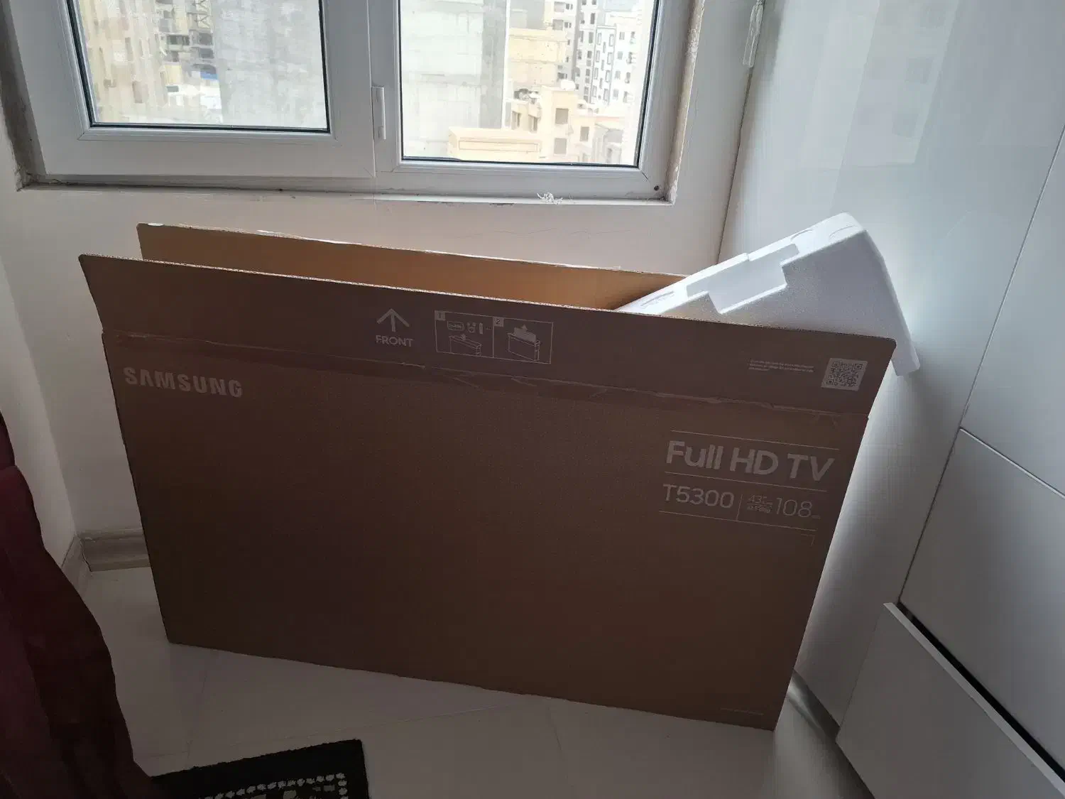 کارتن خالی تلویزیون ۴۳ اینچ سامسونگ|ابزارآلات|بندرعباس, |دیوار