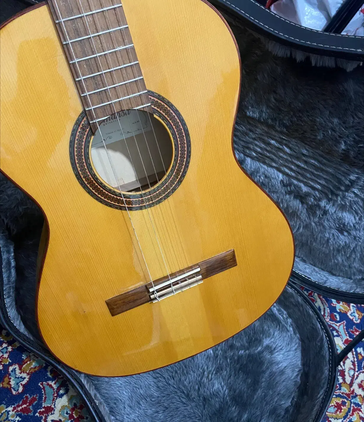 گیتار فلامنکو المانزا ۴۱۳|گیتار، بیس، امپلیفایر|ابهر, |دیوار